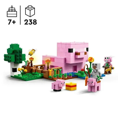 LEGO Het baby varkens huis 21268 Minecraft