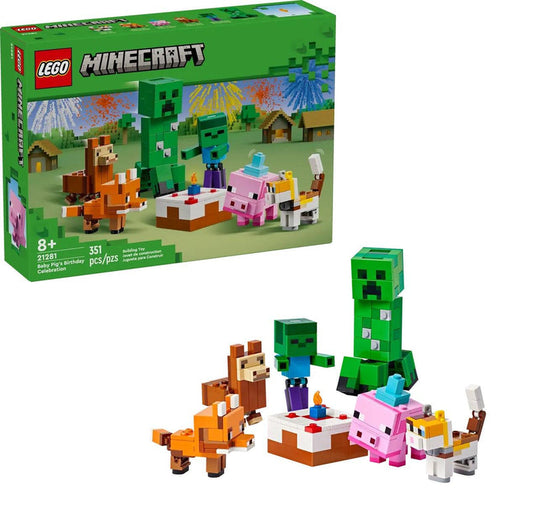 LEGO Baby Pig's Birthday Celebration 21281 Minecraft LEGO MINECRAFT @ 2TTOYS | Official LEGO shop😊🥰 2TTOYS €. 16.99