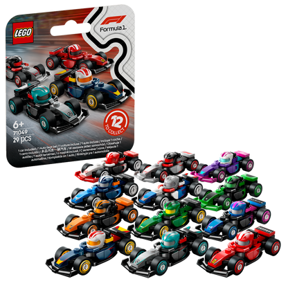 LEGO Formule 1 coureurs met hun auto 71049-3 Minifiguren (1 stuk) (Pre-Order: 1 maart)