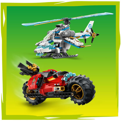 LEGO® NINJAGO® Ninjavoertuigen bij de Boomhut - Actiespeelgoed - Speelset met 6 Minifiguren - 71857