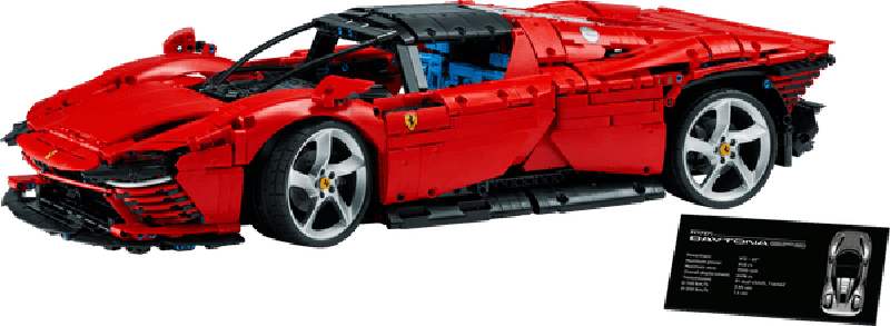 LEGO Ferrari Daytona SP3 Sportscar 42143 Technic LEGO TECHNIC @ 2TTOYS LEGO €. 449.99