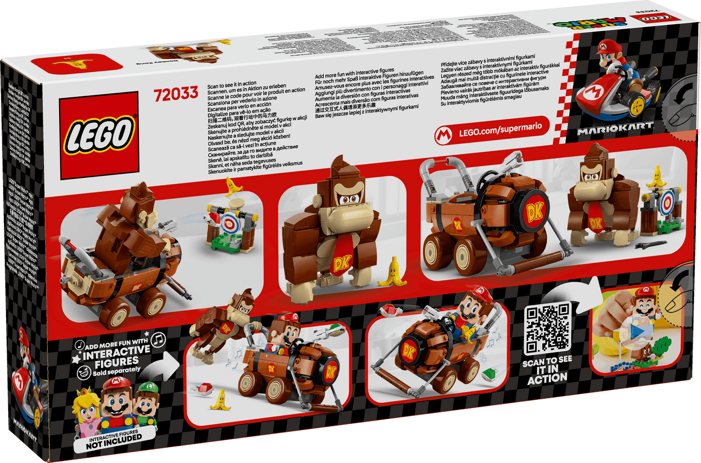 LEGO Mario Kart – Donkey Kong & DK Jumbo 72033 SuperMario (Levering: januari 2025)