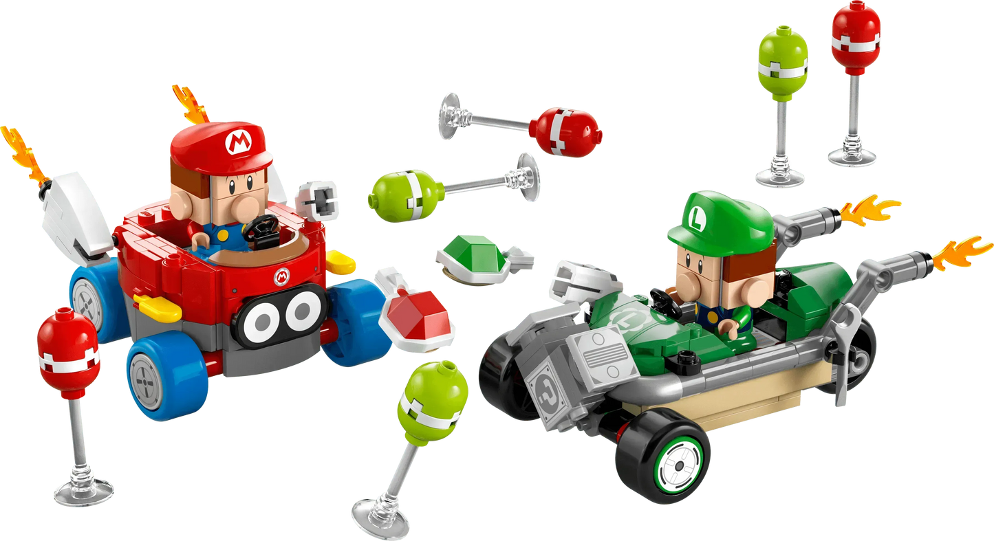 LEGO Mario Kart – Baby Mario vs. Baby Luigi 72034 SuperMario