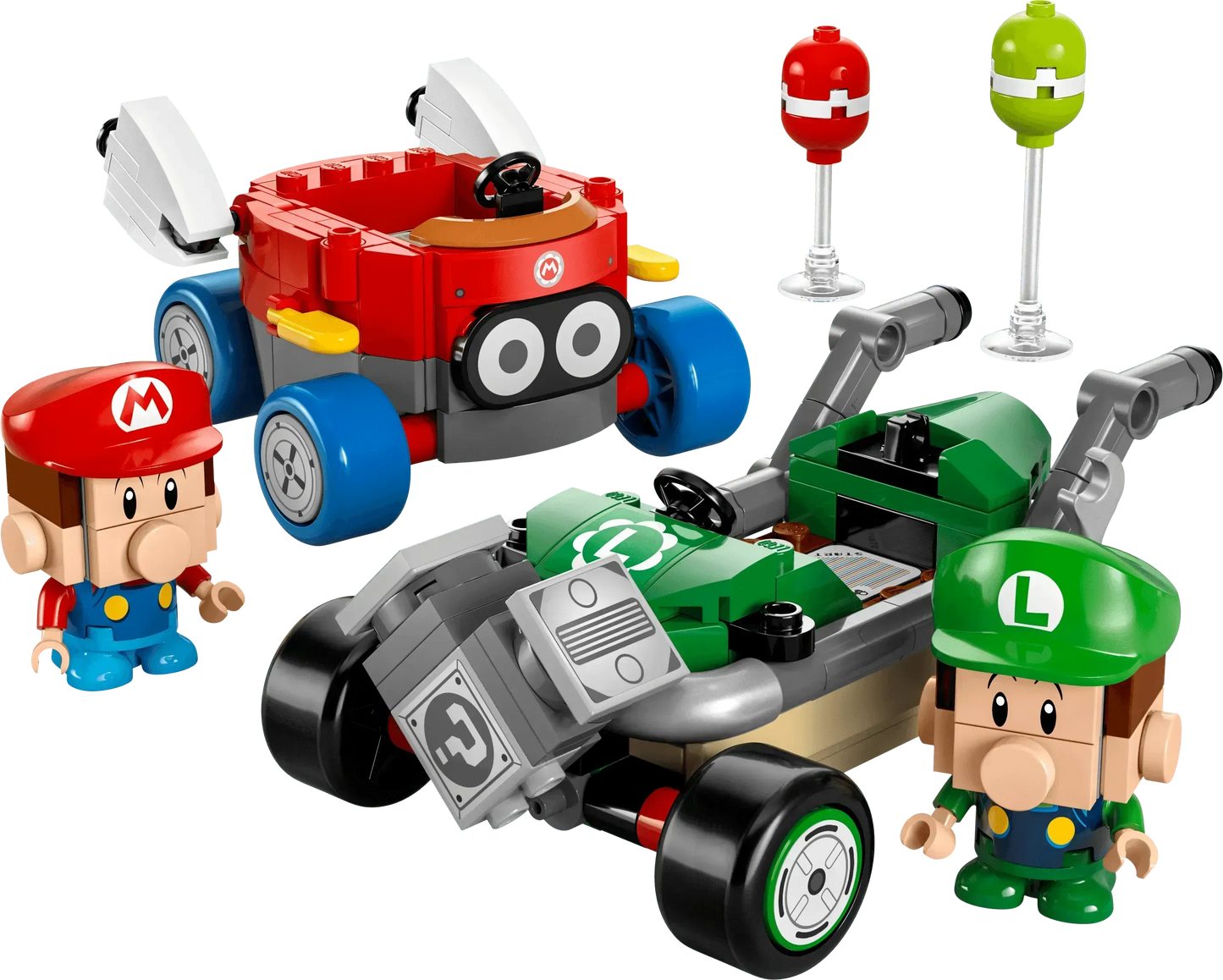 LEGO Mario Kart – Baby Mario vs. Baby Luigi 72034 SuperMario