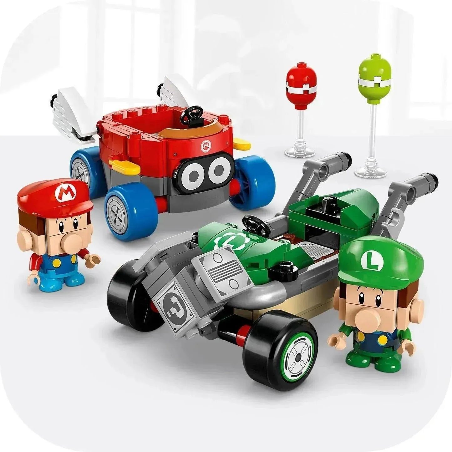 LEGO Mario Kart – Baby Mario vs. Baby Luigi 72034 SuperMario