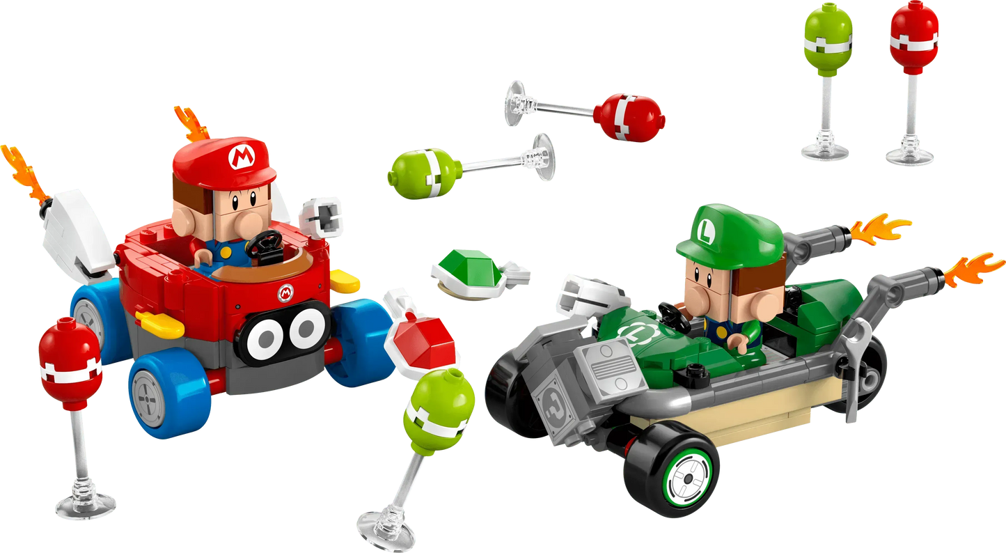 LEGO Mario Kart – Baby Mario vs. Baby Luigi 72034 SuperMario