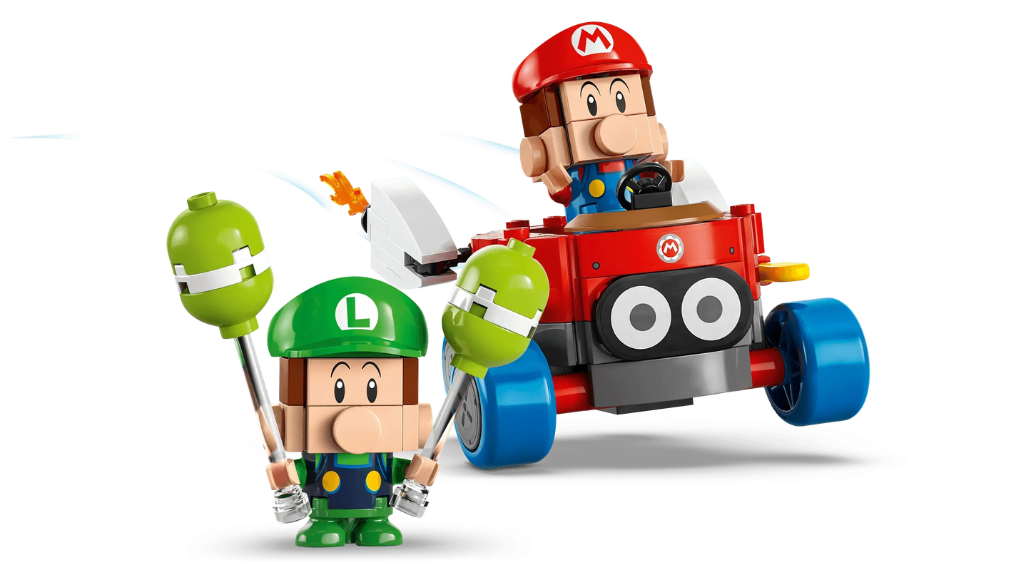 LEGO Mario Kart – Baby Mario vs. Baby Luigi 72034 SuperMario