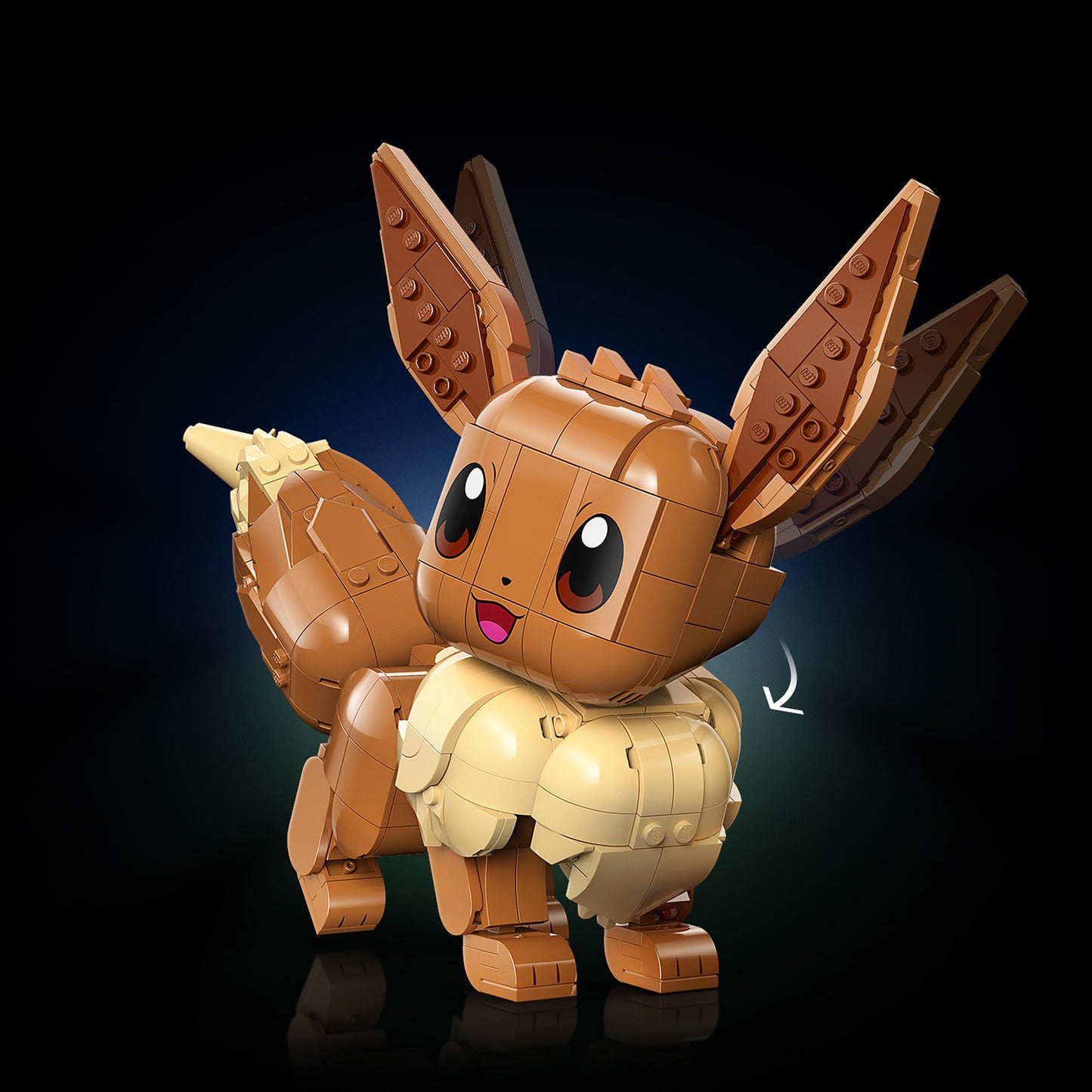 LEGO Pokémon Eevee Bouwpakket voor Volwassenen 72151 (leverbaar vanaf 1 mei 2026)