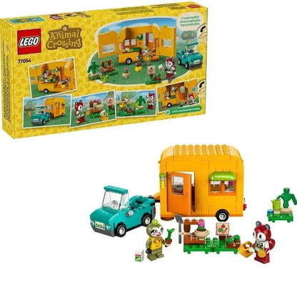 LEGO Leifs caravan en tuinwinkel 77054 Animal Crossing