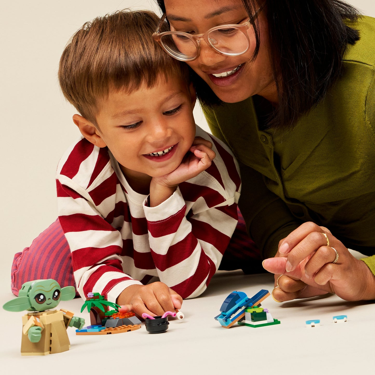 LEGO Star Wars Grogu's Thuis Bouwpakket voor Kinderen met Personages 75443