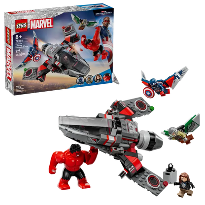 LEGO Captain America vs. Rode Hulk duel 76292 Superheroes (Pre-Order: december)