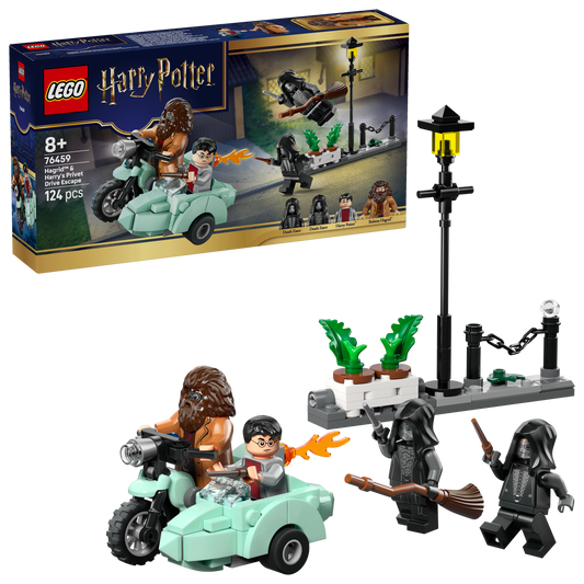 LEGO® Harry Potter™ Hagrid™ en Harry's Ligusterlaan Ontsnapping - Bouwset - Speelgoedmotor - 76459