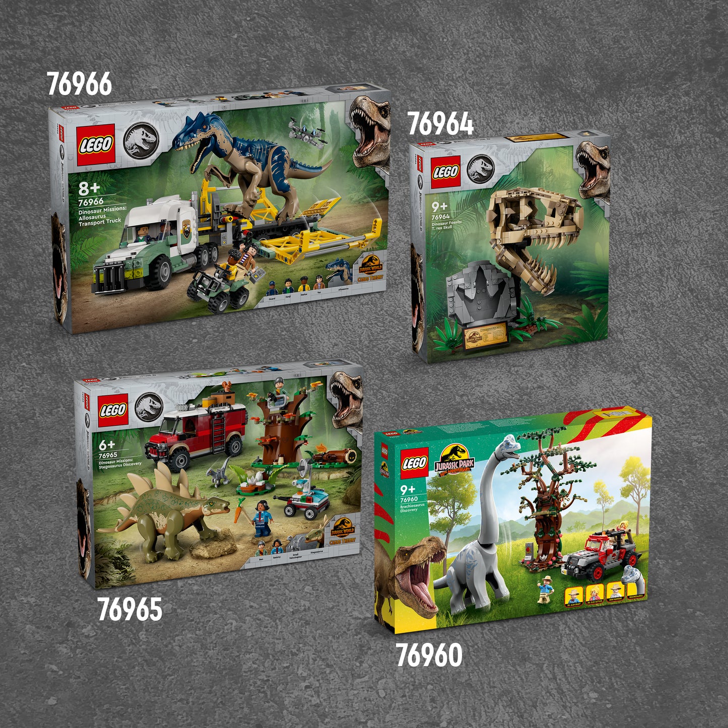 LEGO Jurassic World Combideal: 76966, 76964, 76965 & 76960