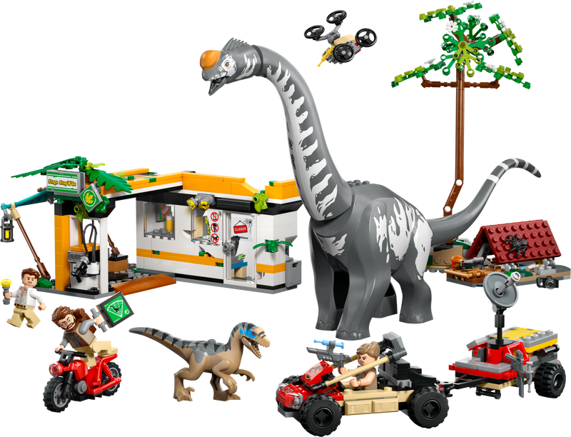 LEGO Raptor en Titanosaurus opsporingsmissie 76973 Jurassic World (Pre-Order: Juni)