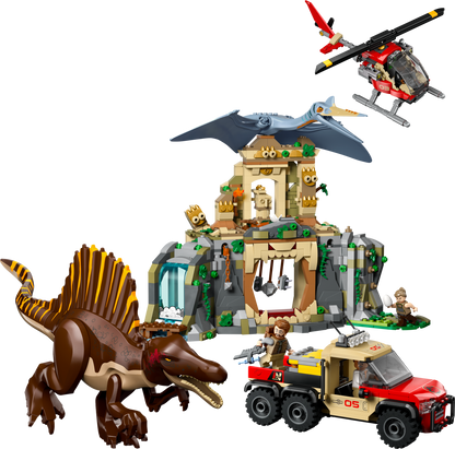 LEGO Spinosaurus en Quetzalcoatlus luchtmissie 76976 Jurassic World (Pre-Order: Juni 2025)