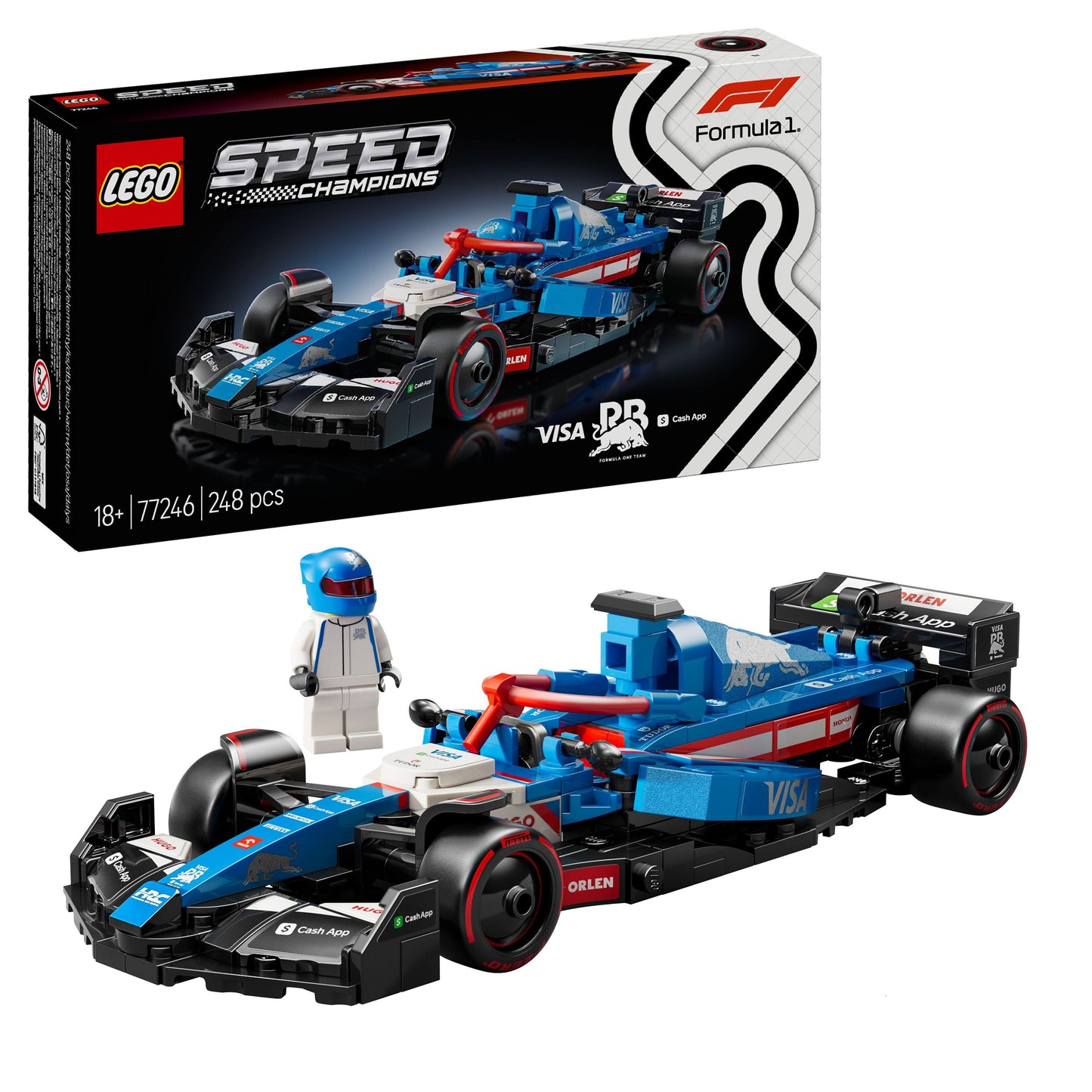 LEGO Formula 1 Combo Deal: 10 Formula 1 cars (Delivery: March 1, 2025)