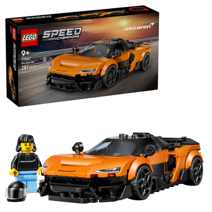 LEGO® Speed Champions McLaren W1 – De Echte Supercar met 1 Minifiguur - Raceauto - 77257