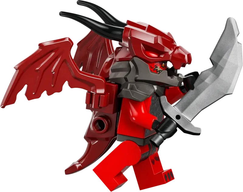 LEGO Bliksemtand Draak van Chaos 71832 Ninjago (Pre-Order: 1 maart)