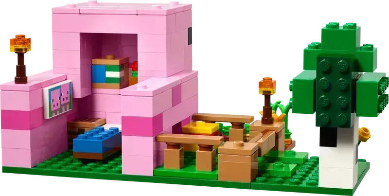 LEGO Het baby varkens huis 21268 Minecraft