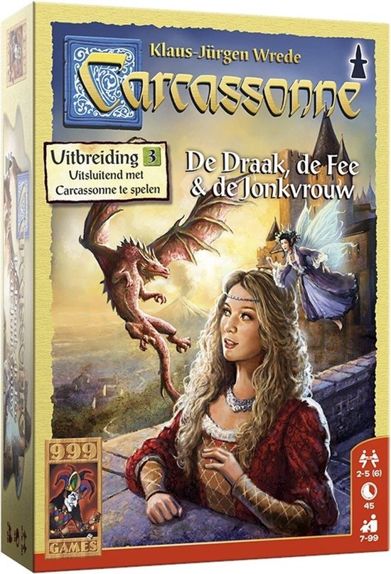 Carcassonne: De Draak, de Fee en de Jonkvrouw - Uitbreiding