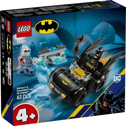 LEGO Batman &amp; Batmobile Vs Mr. Freeze 76301 Batman (Delivery: January 2025)