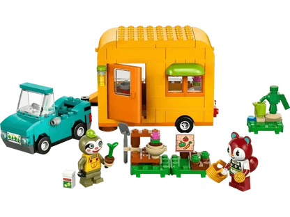 LEGO Leifs caravan en tuinwinkel 77054 Animal Crossing