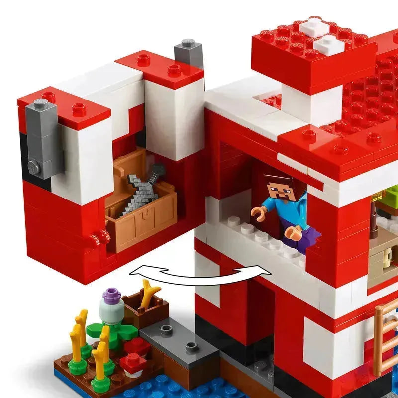 LEGO Het Paddestoelhuis 21270 Minecraft