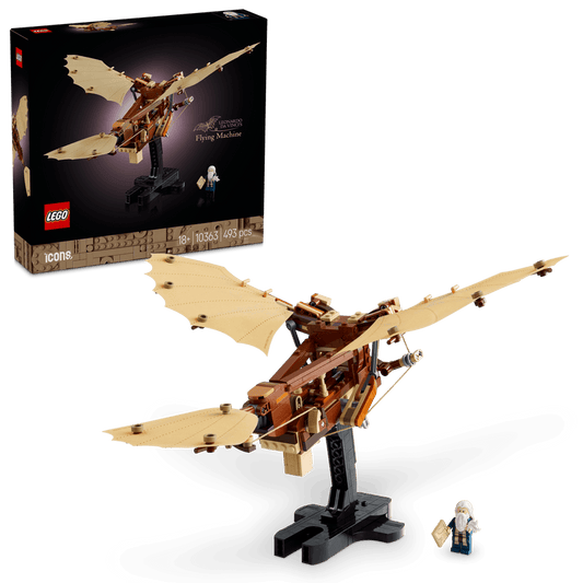 LEGO Leonardo da Vinci's Vliegmachine 10363 Icons (Levering: 1 januari 2025)