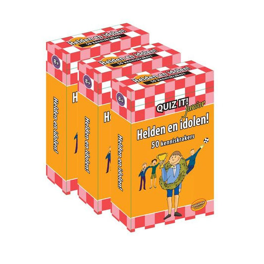 Quiz It Junior: Helden en Idolen