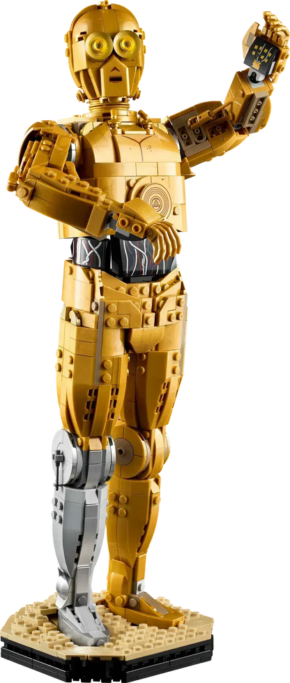 LEGO C-3PO; Golden robot 75398 StarWars