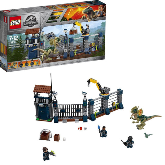 LEGO Aanval van de Dilophosaurus 75931 Jurassic World LEGO JURASSIC WORLD @ 2TTOYS LEGO €. 54.99