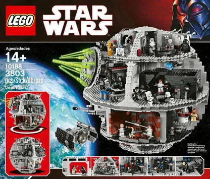 LEGO DeathStar 2008: 3.886 delig 10188 StarWars