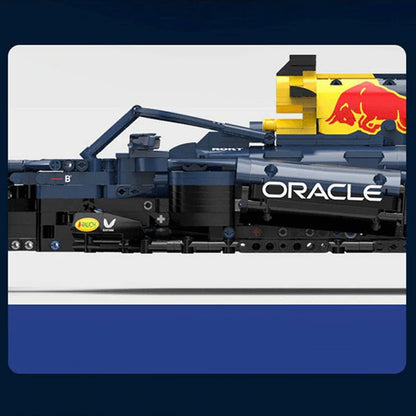 Max Verstappen RedBull F1 raceauto 1:8 (zelfde formaat als LEGO 42141 & 42171)