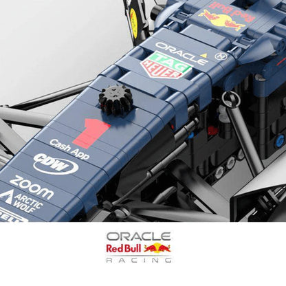 Max Verstappen RedBull F1 raceauto 1:8 (zelfde formaat als LEGO 42141 & 42171)