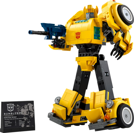 LEGO Bumblebee from Transformers 10338 Icons