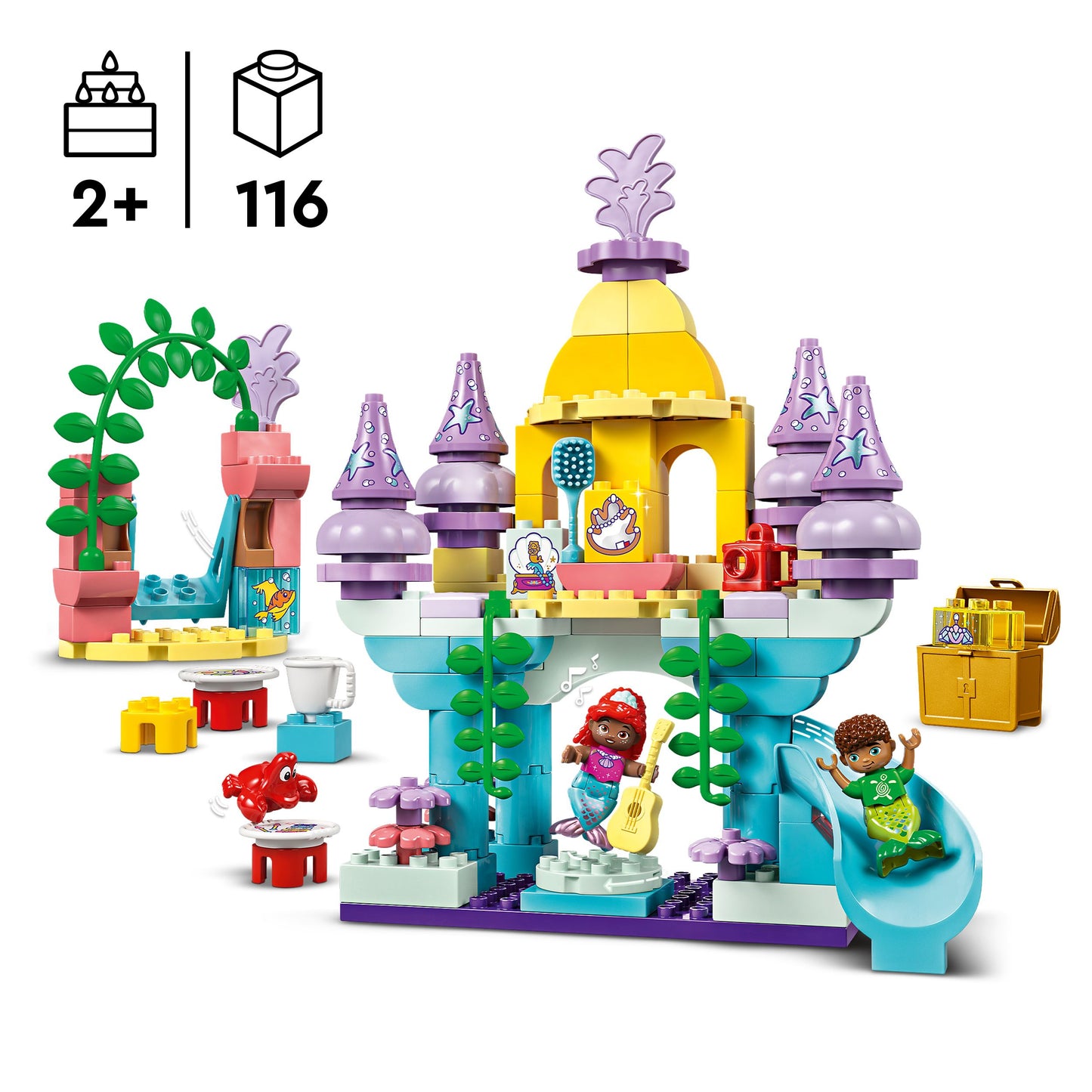 LEGO Ariëls magische onderwaterpaleis 10435 Disney