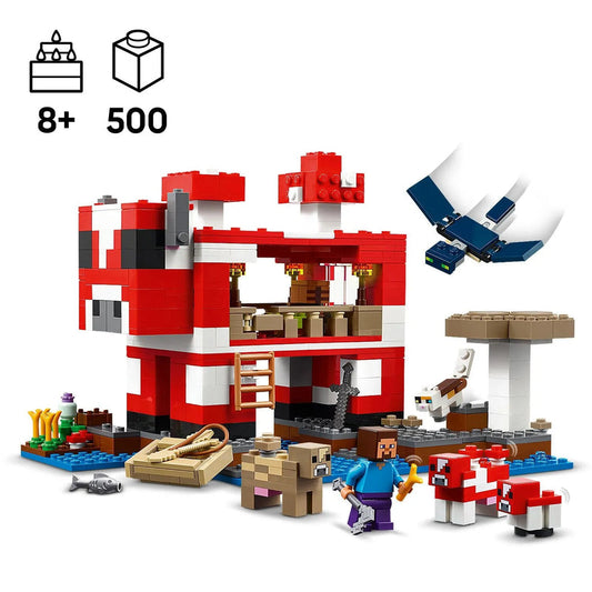 LEGO The Mushroom House 21270 Minecraft