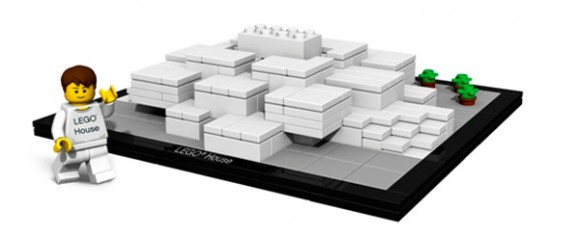 LEGO House Billund in LEGO blokjes 4000010 Architecture (USED)