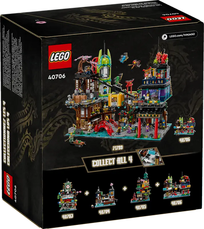 LEGO Micro NINJAGO® stadsmarkten 40706 Ninjago