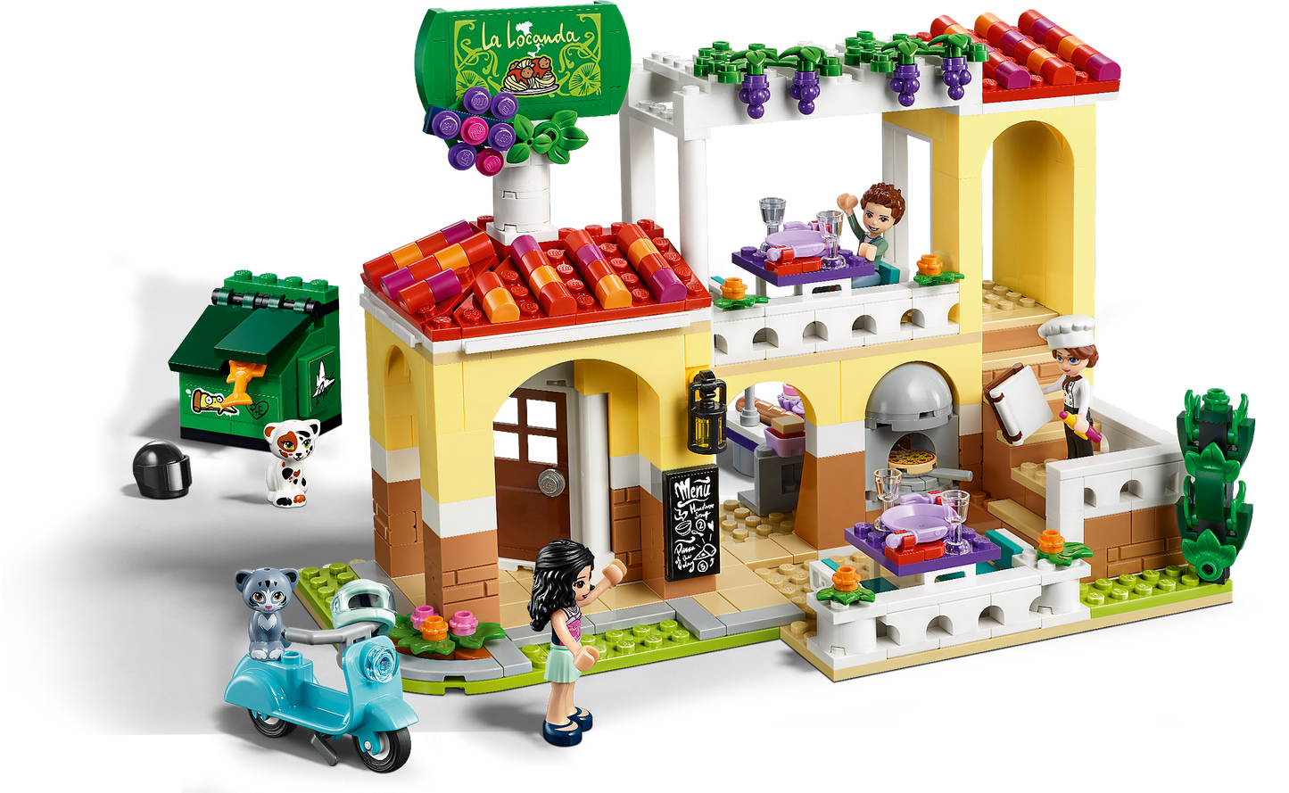 LEGO Uit eten in het Heartlake City Restaurant 41379 Friends