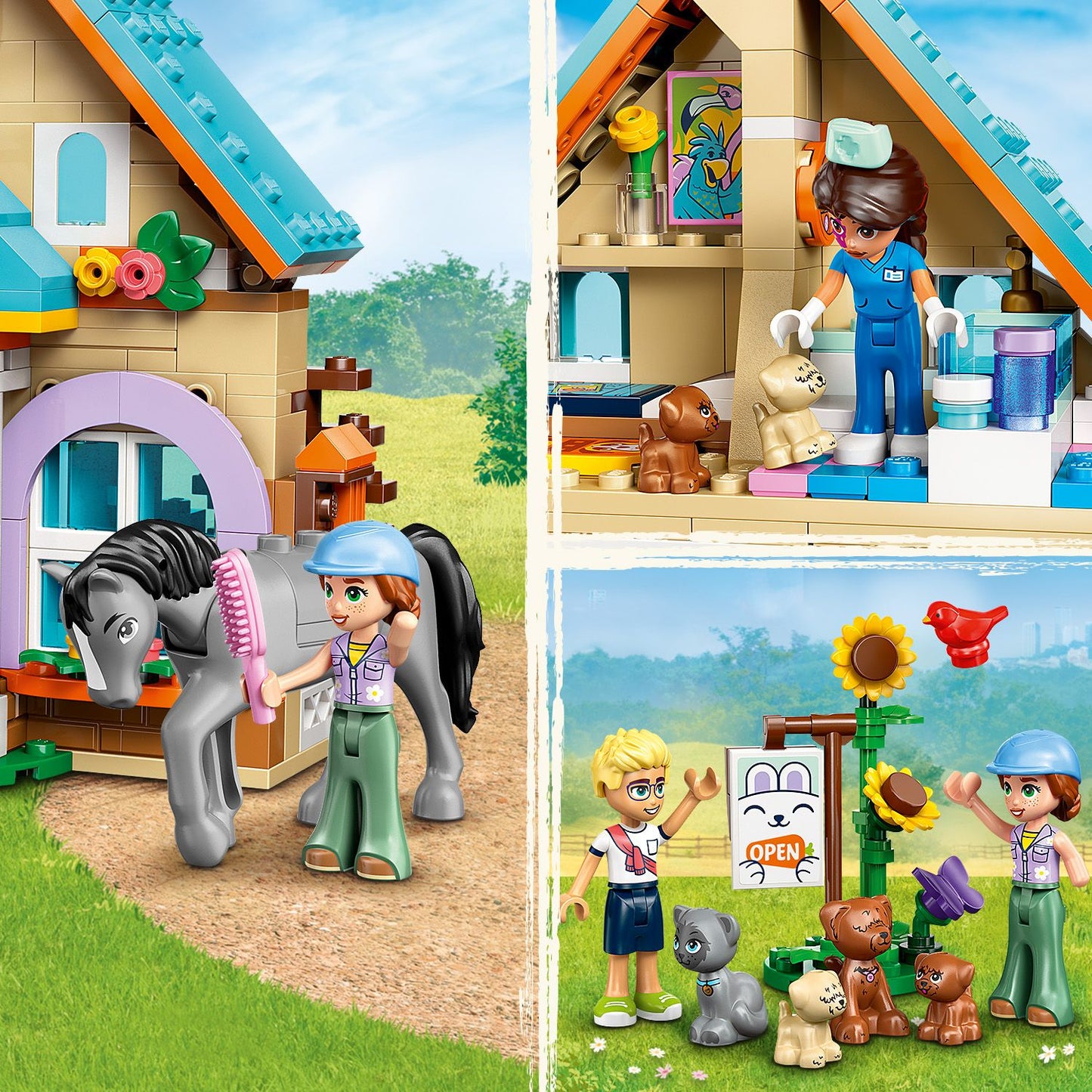 LEGO Horses and Vet Clinic 42651 Friends