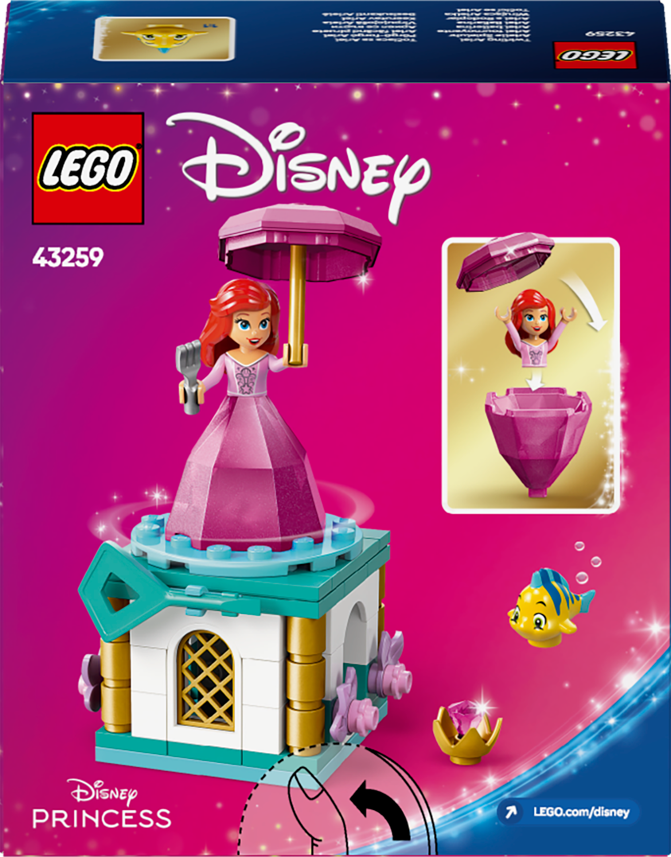 LEGO Spinning Ariel 43259 Disney (Pre-Order: January 2025)