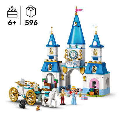 LEGO Cinderella's Castle and Carriage 43275 Disney