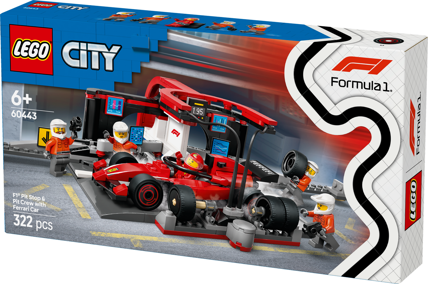 LEGO Formel 1 Boxencrew 60443 City