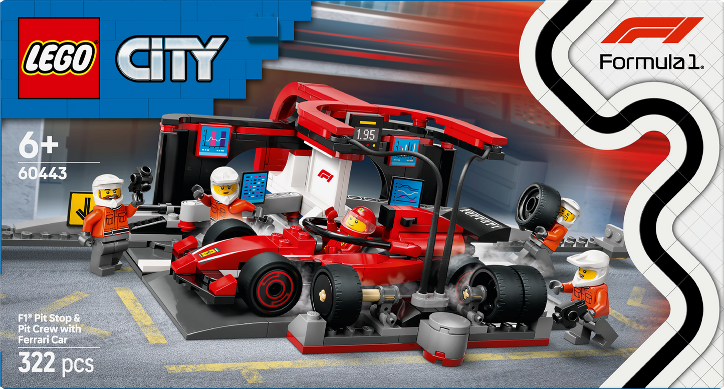 LEGO Formel 1 Boxencrew 60443 City