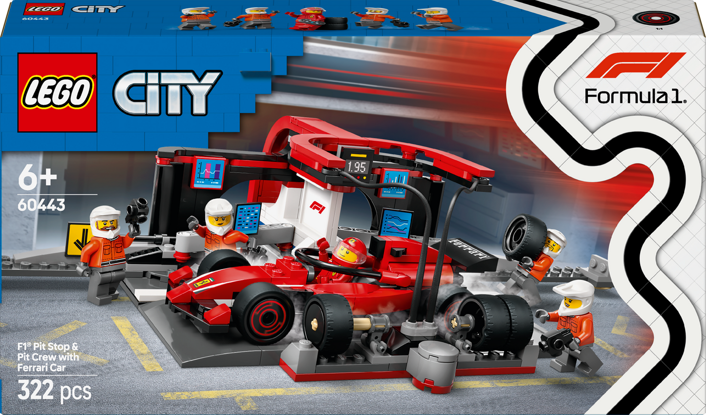 LEGO Formel 1 Boxencrew 60443 City