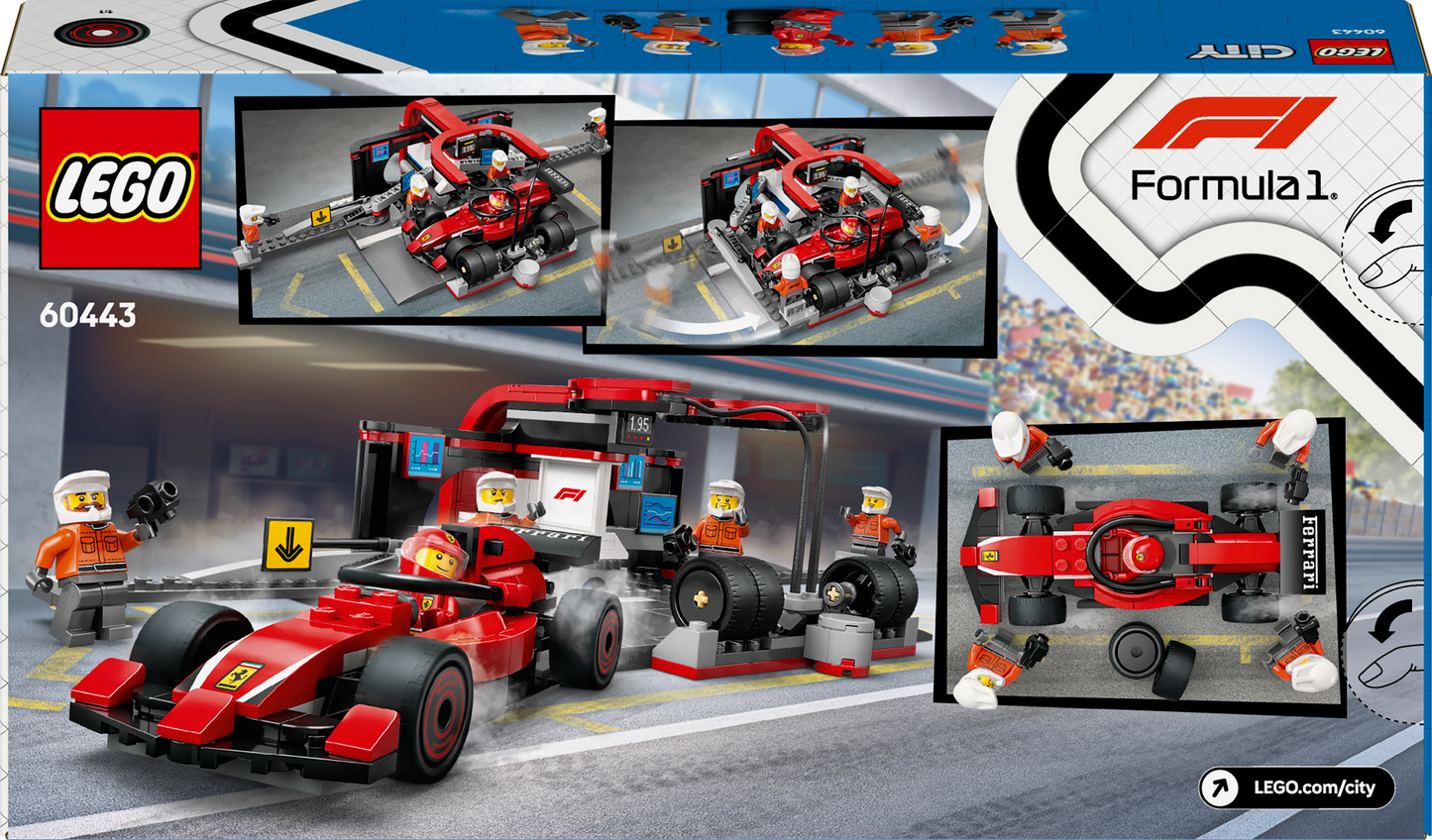 LEGO Formel 1 Boxencrew 60443 City