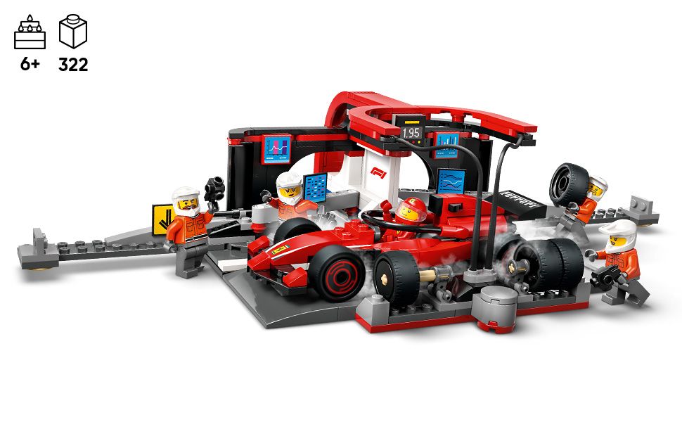 LEGO Formel 1 Boxencrew 60443 City