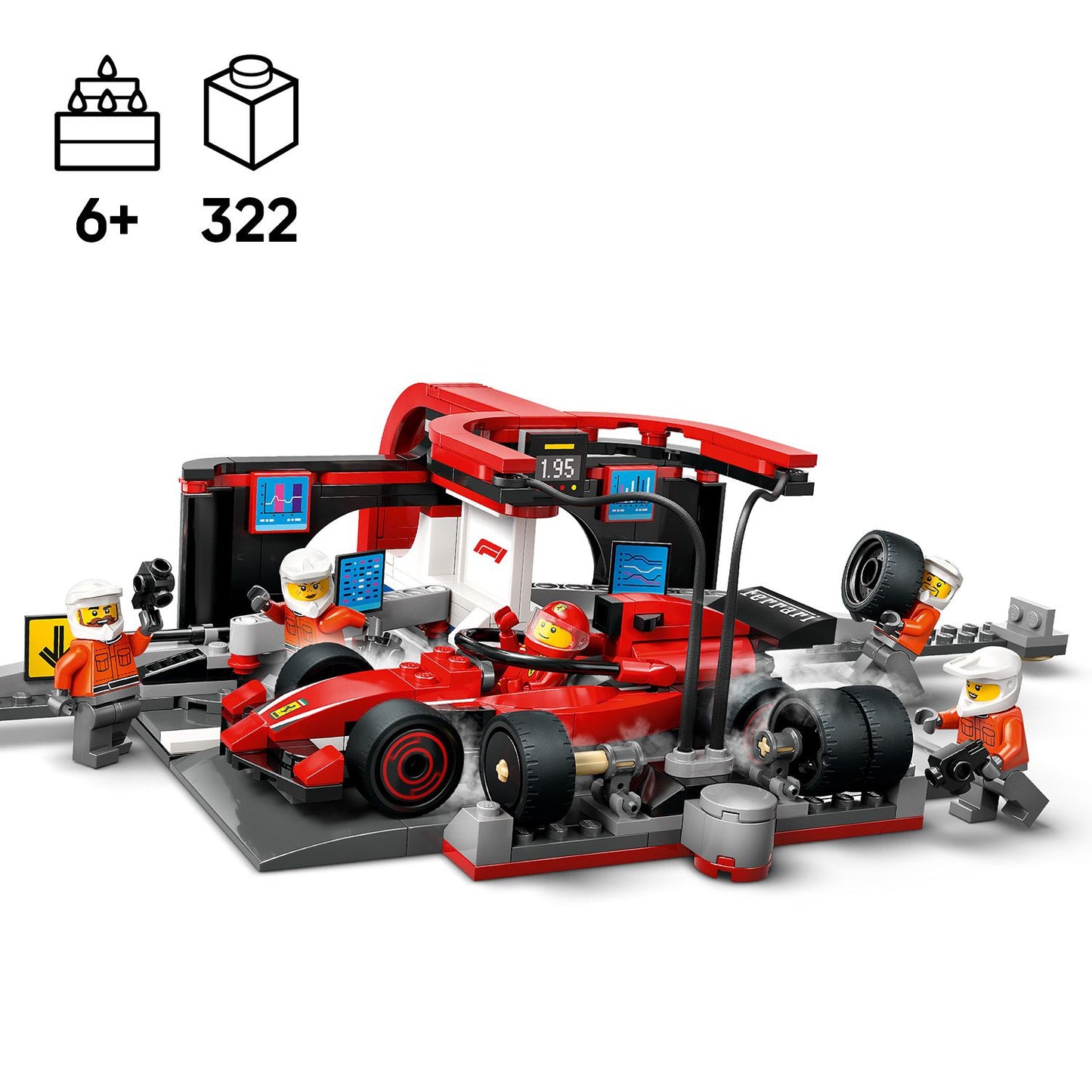 LEGO Formel 1 Boxencrew 60443 City