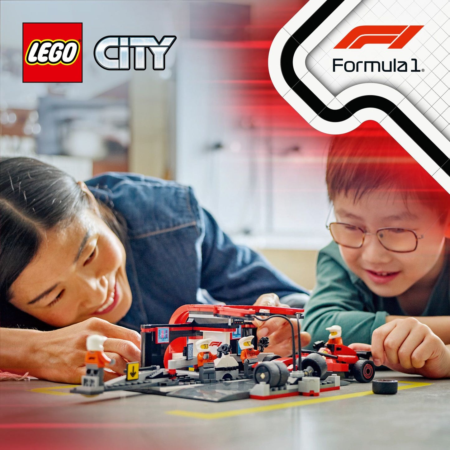 LEGO Formel 1 Boxencrew 60443 City